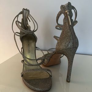 Stuart Weitzman Glitter Heels